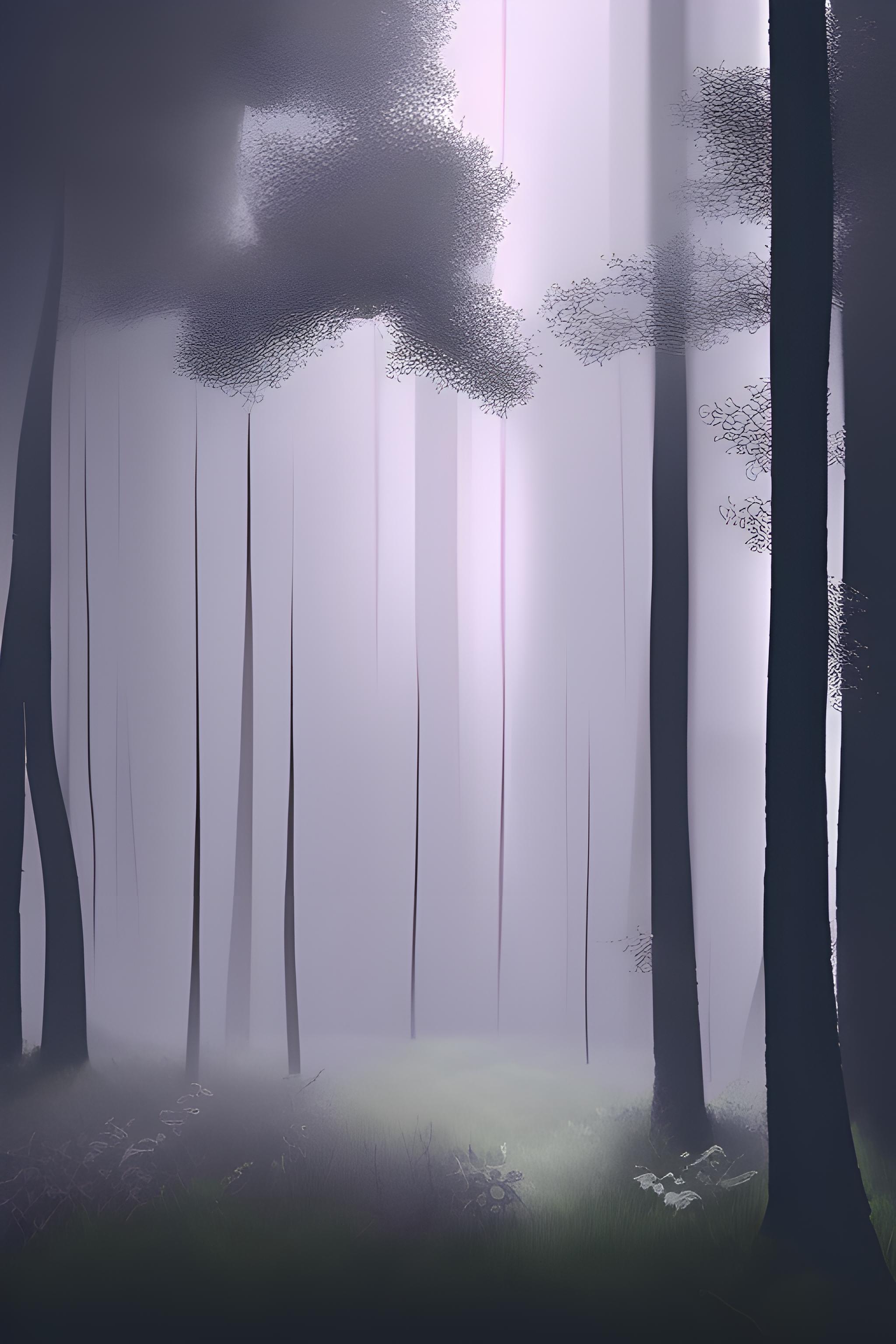 islamic quote for depression loneliness sad in english with forest background and dark . No humans and any living thing allowed in image.